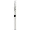 Patterson® Sterile Single-Use Diamond Burs – FG, Super Coarse, Black, Round End Taper Long, # 856, 25/Pkg