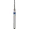 Patterson® Sterile Single-Use Diamond Burs – FG, Medium, Blue, Round End Taper Long, # 856 - 1.6 mm Head Diameter, 25/Pkg