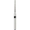 Patterson® Sterile Single-Use Diamond Burs – FG, Super Coarse, Black, Round End Taper, # 850, 25/Pkg - 1.2 mm Head Diameter