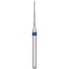 Patterson® Sterile Single-Use Diamond Burs – FG, Medium, Blue, Needle, 25/Pkg - # 858, 0.8 mm Head Diameter