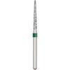 Patterson® Sterile Single-Use Diamond Burs – FG, Coarse, Green, Needle, 1.4 mm Head Diameter, 25/Pkg - # 859