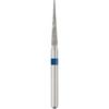 Patterson® Sterile Single-Use Diamond Burs – FG, Medium, Blue, Needle, 25/Pkg - # 859, 1.4 mm Head Diameter