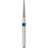 Patterson® Sterile Single-Use Diamond Burs – FG, Medium, Blue, Needle, 25/Pkg - # 858, 1.4 mm Head Diameter
