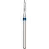 Patterson® Sterile Single-Use Diamond Burs – FG, Medium, Blue, Flame, 25/Pkg - # 860, 1.0 mm Head Diameter