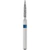 Patterson® Sterile Single-Use Diamond Burs – FG, Medium, Blue, Flame, 25/Pkg - # 862, 1.2 mm Head Diameter