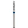 Patterson® Sterile Single-Use Diamond Burs – FG, Medium, Blue, Flame, 25/Pkg - # 862, 1.6 mm Head Diameter