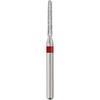 Patterson® Sterile Single-Use Diamond Burs – FG, Fine, Red, Modified Beveled Cylinder, # 878, 25/Pkg - 1.2 mm Head Diameter