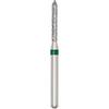Patterson® Sterile Single-Use Diamond Burs – FG, Coarse, Green, Beveled Cylinder, # 885, 1.2 mm Head Diameter, 25/Pkg 