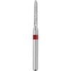 Patterson® Sterile Single-Use Diamond Burs – FG, Fine, Red, Beveled Cylinder, # 885, 1.2 mm Head Diameter, 25/Pkg 