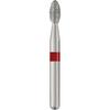 Patterson® Sterile Single-Use Diamond Burs – FG, Fine, Red, Football, # 379, 25/Pkg - 1.8 mm Head Diameter