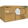 BeeSure® Slim Nitrile Exam Gloves – Powder Free, Latex Free, Soft White, 200/Pkg - Medium