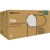 BeeSure® Slim Nitrile Exam Gloves – Powder Free, Latex Free, Soft White, 200/Pkg - Extra Large