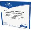 Patterson® Plastic Headrest Covers – Clear, 250/Pkg - 11" x 9-1/2"