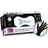 Sable600™ Nitrile Exam Gloves – Latex Free, Powder Free, Black - Medium, 300/Pkg