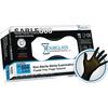 Sable600™ Nitrile Exam Gloves – Latex Free, Powder Free, Black - Extra Large, 250/Pkg