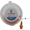 Voyager Irrigating Dual Side Port Tips – 29 Gauge, Orange, 50/Pkg - 17 mm Length