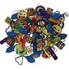 Keychain and Backpack Pull Assortment, 72 Pieces/pkg