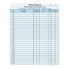Privacy Sign-In Sheets – 2 Part with Peel-Off Labels