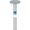Zirconia Diamond Burs – FG, Medium, Blue, Wheel, 2/Pkg - 5 mm Head Diameter