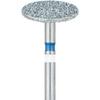 Zirconia Diamond Burs – FG, Medium, Blue, Wheel, 2/Pkg - 8 mm Head Diameter
