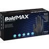 Aurelia® Bold Max® Nitrile Exam Gloves – Powder Free, Latex Free, Black - Medium, 100/Pkg
