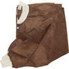 Extra-Safe™ Hip Length Lab Jackets – Coffee, 10/Pkg - Large