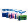 Patterson® Legacy Saliva Ejectors, 100/Pkg - Unscented, Clear with Blue Tip