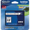 Brother TZ Tapes, Up to 1/2", Use With All TZ Label Makers, Laminated