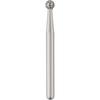 Patterson® Sterile Single-Use Diamond Burs – FG, Medium, Blue, Round, # 801, 25/Pkg - 1.8 mm Head Diameter