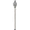 Patterson® Single-Use Diamond Burs – FG, Medium, Blue, Pointed Football, # 368, 2.3 mm Head Diameter, 5/Pkg 