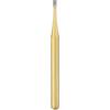 Great White® Gold Series Sterile Carbide Burs – FG, Inverted Cone, 25/Pkg - # 34