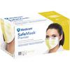 Safe+Mask® Premier Low Barrier Masks – 50/Box - Yellow