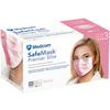 SafeMask® Premier Elite Earloop Face Masks – ASTM Level 3, Latex Free, 50/Pkg - Pink