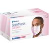 Medicom® SafeMask® SofSkin® Procedure Earloop Face Masks – ASTM F2100 Level 3, 50/Pkg - Pink
