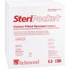 SteriPocket® Nonwoven Cotton Filled 2" x 2" Sponges – 2 Sponges/Pack, 300 Packs/Case 