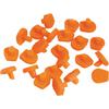 Replacement Pads for Crown and Bridge Removers – Orange, 50/Pkg 