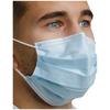 Defend® Pleated Dual-Fit Masks – Level 1, 50/Pkg - White