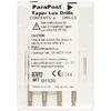 Recharges de forets pour système de tenons esthétiques translucides ParaPost® Taper Lux™ – Assortiment, 4/emballage