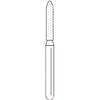 Solo Diamond™ Single-Use Diamond Burs – FG, Coarse, Green, Cylinder Bevel End, 25/Pkg - Modified Cylinder, # 878, 1.4 mm Head Diameter, 8.0 mm Head Length
