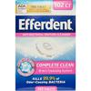 Efferdent® Anti-Bacterial Denture Cleanser, 102 Tablets/Pkg