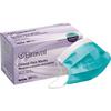 Braval® Earloop Face Masks – Latex Free, 50/Pkg - ASTM Level 3, Teal