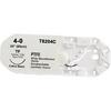 Monotex® PTFE Nonabsorbable Surgical Sutures – Taper Point, TF CobraBlack® Needle, 1/2 Circle, 24", 4-0, 12/Pkg