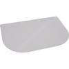 FS-1 Spring Adjustable Face Shield Replacement Shield, 10/Pkg 