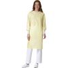 Unisex F-Shield Precaution Gown – Yellow, PFAS-Free - One Size Fits Most, 12/Pkg