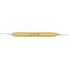 Amazing Gracey™ Curette – # 15/16, Rigid, Extended Reach Mini, Yellow Resin Handle, Double End 