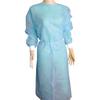 Braval® Isolation Gown – Material Approved for AAMI Level 1, One Size Fits All, Sky Blue, 10/Pkg 