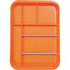 B-Lok Divided Set-Up Trays - Vibrant Orange