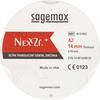Sagemax NexxZr® + CAD/CAM Disks – Size Z95, 25 mm Thickness - Shade WT