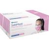 SafeMask® Premier Elite™ ProShield Earloop Face Mask with Visor – ASTM Level 3, Latex Free, 25/Pkg - Pink
